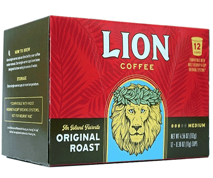 Original Lion International Blend Single Serve Coffee Pods